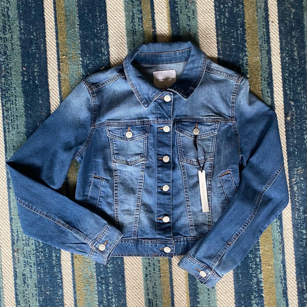 Celebrity Pink Jean Jacket Size Medium